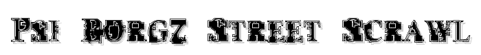 Psi Borgz Street Scrawl font